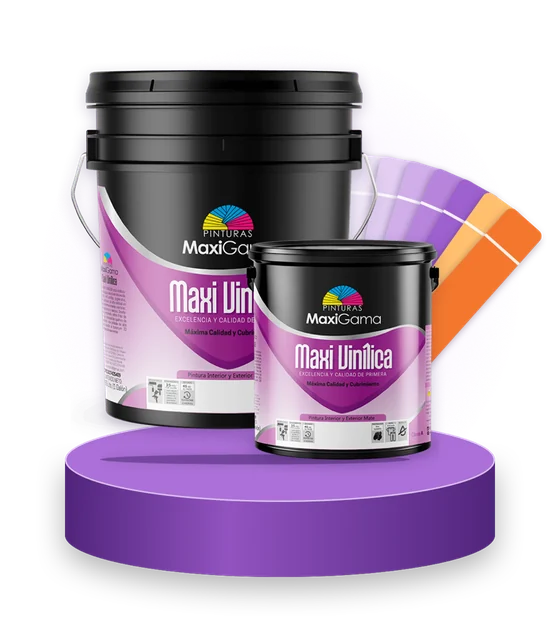 Pinturas Maxi Vinílica de MaxiGama, productos de Puerto Color